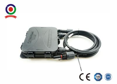 China Black PV Junction Box Ultraviolet Resistant For 200W To 300W Solar Panel for sale