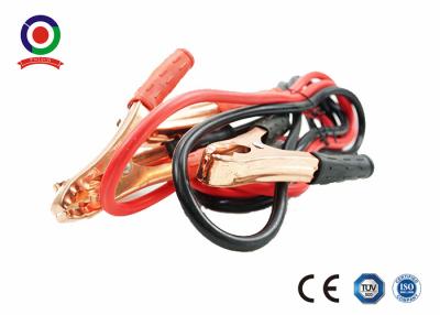 China Red / Black Jump Leads Booster Cables PVC Insulation With Voltage Overload Protector for sale