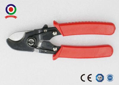 China Heavy Duty Solar Tools Electrical Wire Cable Cutter Chrome Vanadium Safety Red Color for sale