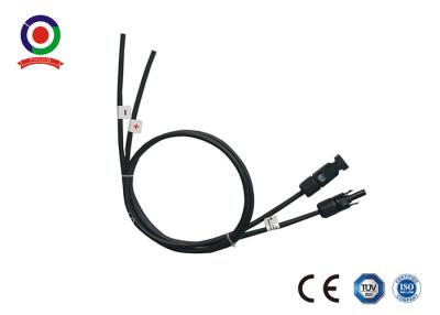 China UV Resistant DC 1000V PV1-F 1x6mm2 Extension Cable for sale