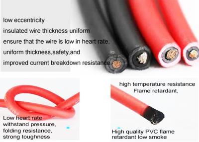 China 63kg/Km Weight Solar PV Cable Power Station DC Solar Cable For Indoor / Outdoor for sale