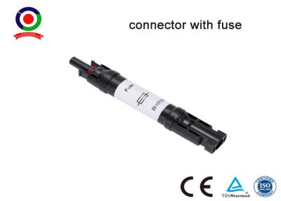 China Class II 4.0mm Pin DC 1000V PPO Inline Fuse Connector for sale