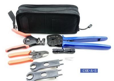 China Non Slip Handle Solar Station 6.0mm2 OEM Crimping Tool Kits for sale