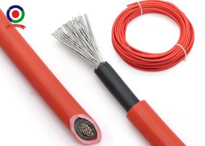 China 1KV el cable de alimentación solar fotovoltaico Tuv del cable 6mm2 para el picovoltio artesona negro rojo de la conexión en venta