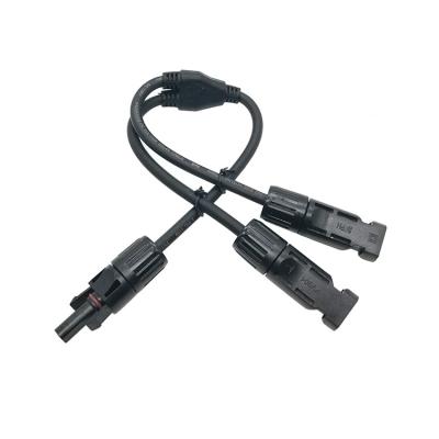 China Y Type Male & Female PV Solar Panel Branch Connector for sale