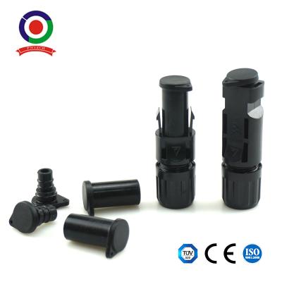 China Tuv Pv Cable Dc Rated 4mm2 Crimp Wire Mc4 Compatible Connectors for sale