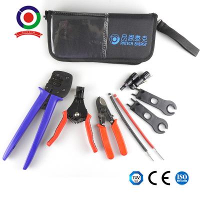 China MC3 MC4 Tyco Solar PV System Wiring Hand Crimping Tool for sale