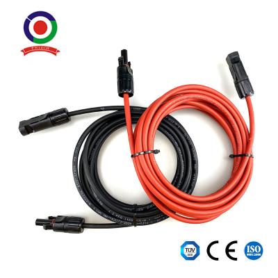 China 6mm Solar Extension Cable With Female And Male Connector Solar Panel Adaptor Kit for sale