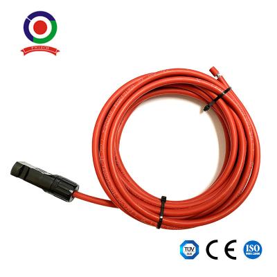 China 20ft 10awg Solar Panel Extension Cable With Male And Female Connectors for sale