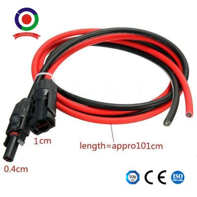China 10/12 Awg Xlpe Solar Panel Extension Cable With Connectors for sale