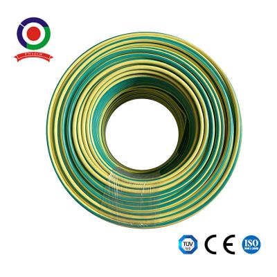 Chine A.W.G. 10 creusent #10 le fil de masse de cuivre nu pur de veste de PVC de la mesure 6mm2 à vendre