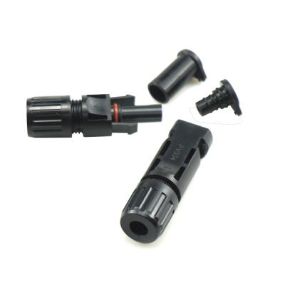 China Dustproof Multi Contact Solar Cable Connectors MC4 TUV 1000V 30A for sale