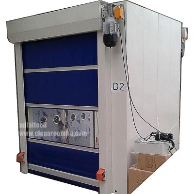 China High quality Fast rolling Door air shower for Material pass through for sale