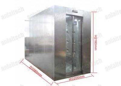 China Automatically Sliding Door Air showers for Clean room entrance for sale