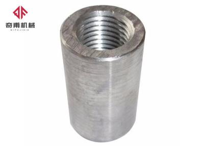 China Building Material Threaded Stainless Steel Rebar Couplers 540MPa Strength for sale