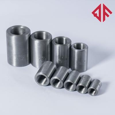 China 12-50mm Size Parallel Threaded Coupler Splicing Rebar Reinforcement Connector for sale