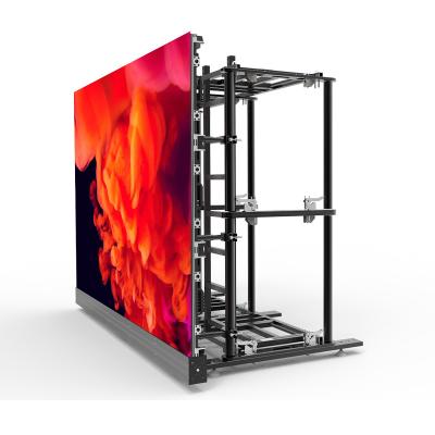 China Indoor advertising p3 indoor led display screen as large magnetic screen for stage background for sale