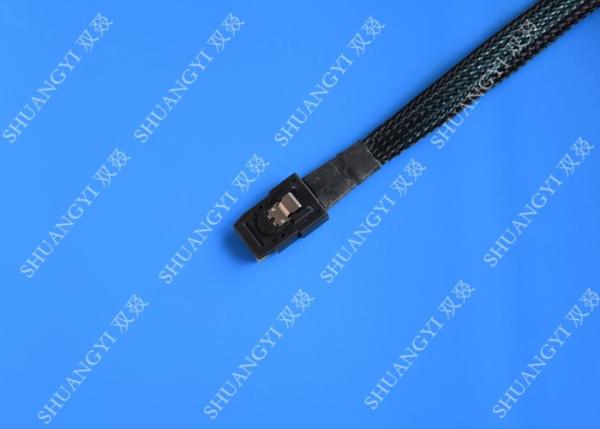 Quality Internal SFF 8087 To SATA SAS Serial Attached SCSI Cable 75cm With Sideband for sale