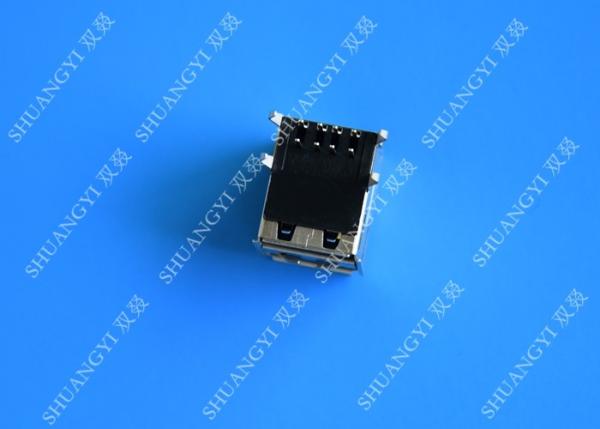 Quality DIP Foot 4 Pin AF Type Double USB Charging Connector Female For PCB for sale