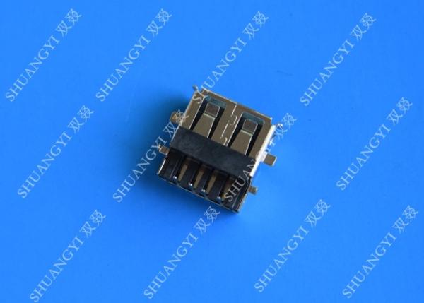 Quality 2.0 Female USB Type A Connector 4 Pin DIP 90 Degree Jack Socket For Server for sale