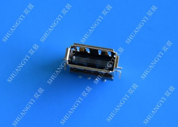 Quality 2.0 Female USB Type A Connector 4 Pin DIP 90 Degree Jack Socket For Server for sale