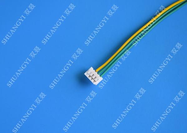 Quality Molex Black Large 4Pin To Small 4Pin Green Yellow Power Transfer Wire Harness for sale