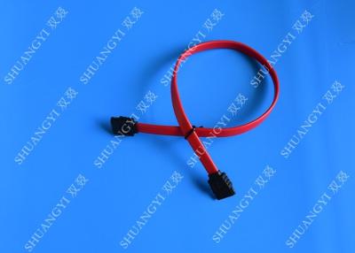 China Female To Female Serial ATA SATA Data Cable 7 Pin For Computer 300mm for sale