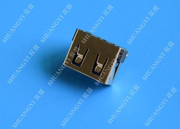 Quality Black 4 Pin USB 2.0 A Standard USB Connector Female Port Jack Socket For PC for sale