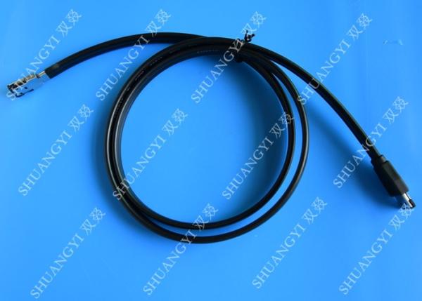 Quality Flexible External Locking ESATA Extension Cable SATA Revision 3.0 6 Gbps Fully Shielded for sale