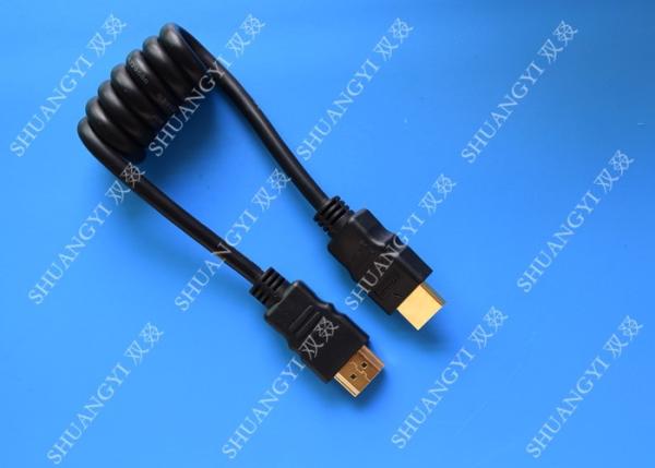 Quality 5m Standard High Speed HDMI Cable , Braided 1080P 1.4 HDMI Cable for sale