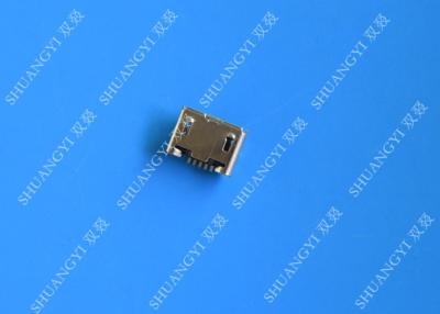 Quality PCB SMT Mini Cell Phone USB Connector Type B 5 Pin Female Socket Adapter Jack for sale