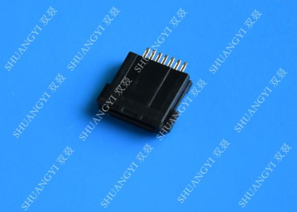 Quality Rectangular External SATA Notebook Connector Crimping Assembling Style for sale