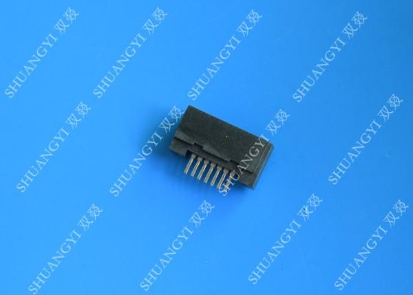 Quality 7 Pin ESATA Port Connector Straight Solder Inverted Type For Laptop for sale