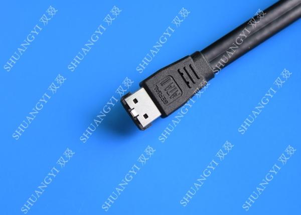 Quality 2m ESATA To ESATA Connector HDD Power ESATA Cable For External Hard Drive for sale