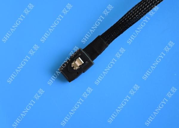 Quality SFF 8087 To SFF 8482 Dual Port SAS Power Cable SAS TO SAS Length 0.65m for sale