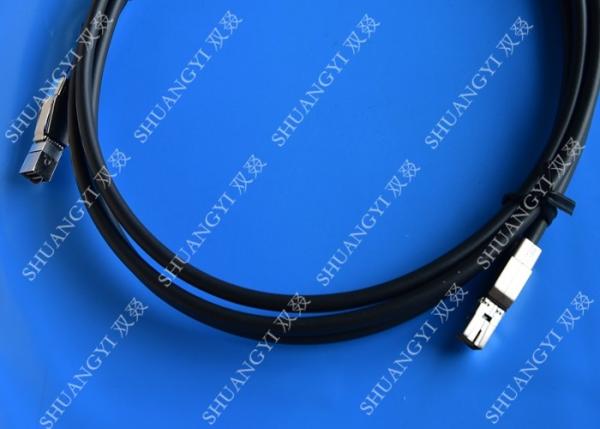 Quality 3.3FT External SAS Cable HD Mini SAS SFF-8644 To SFF-8644 Cable 1M / Black for sale