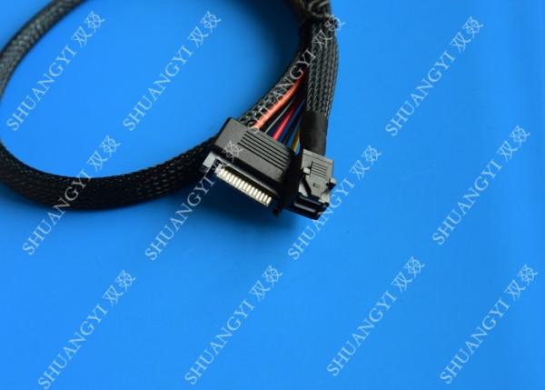 Quality Workstations Servers SFF 8643 To U.2 SFF 8639 Cable With 15 Pin SATA Power for sale