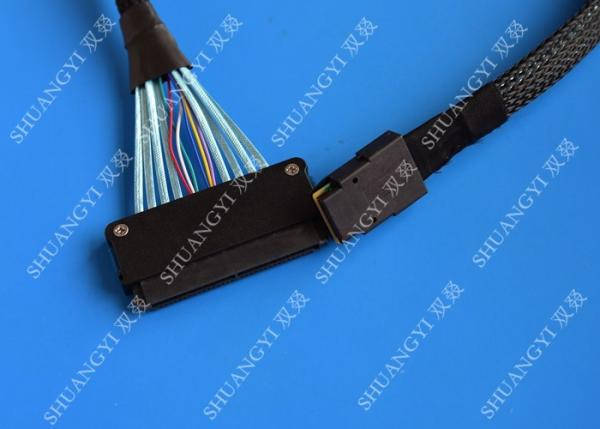 Quality Mini Serial Attached SCSI Cable SAS SFF-8087 36 Pin To SAS SFF-8484 32 Pin Cable for sale