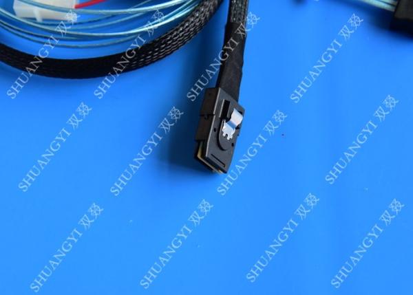 Quality 1M Serial Attached SCSI Cable Mini SAS 36-Pin Male To SAS 29-Pin Female Cable for sale