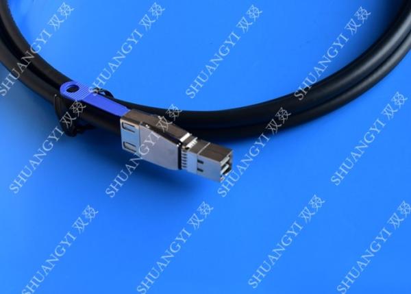 Quality 3.3FT External SAS Cable HD Mini SAS SFF-8644 To SFF-8644 Cable 1M / Black for sale