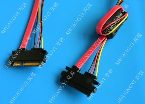 Quality 22 Pin SATA Extension Cable with Converter 5V to 3.3V For Power for sale