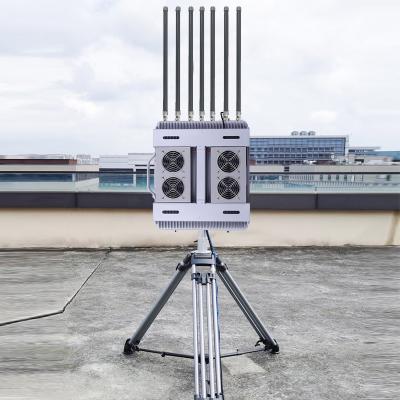 China Precision GPS Hybrid Drone Jammer With Real Time Tracking Smart Phone Control 3km Range for sale