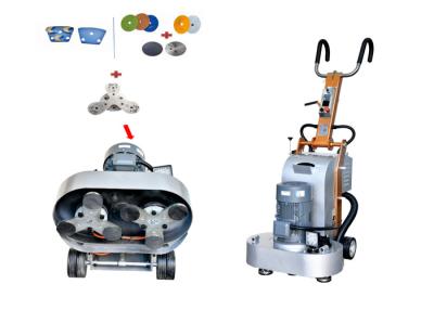 China 220V High Power 28 Inch 6 Heads Floor Polisher Single Phase Multifunctional Grinding Discs for sale
