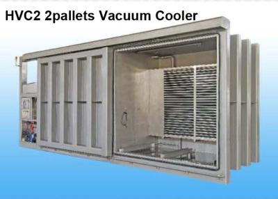 China Sweetcorn Vacuum Cooling Machine / Two Pallets Fruit Vacuum Coolers for sale