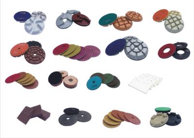 China Cement / Concrete / Terrazzo Diamond Polishing Pads with Resin Bond for sale