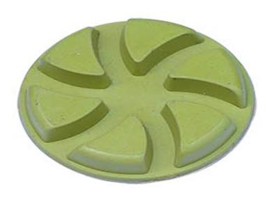 China Concrete / Stone Dry Polishing Diamond Resin Pads Without Water for sale