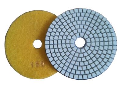 China 3 Step Dry Diamond Polishing Pads For Concrete / Marble Floor for sale