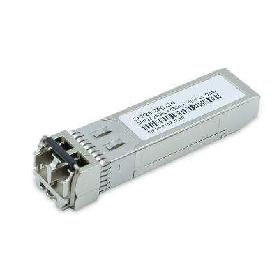 China 850nm 25G Optical Transceiver SFP28 SR 100m LC MMF Transceiver Module for sale