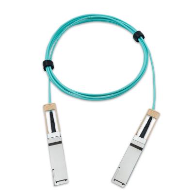 China QSFP28 100Gbps AOC Cables Cisco Compatible 0.5m To 100m for sale