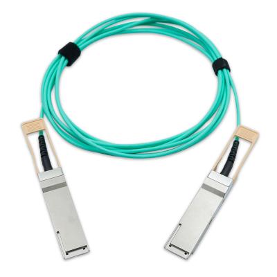 China QSFP56 200GBASE AOC Ethernet Cable Cisco Compatible for sale